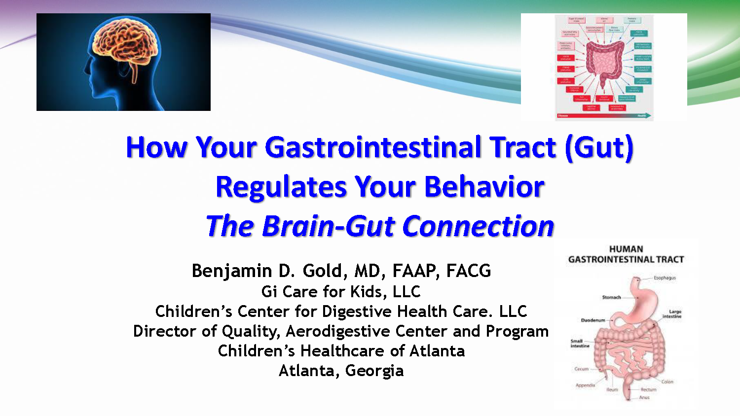 The Brain Gut Connection Wyeth Nutrition Science Center